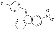 9-(4-CHLOROBENZYLIDENE)-2-NITROFLUORENE Struktur