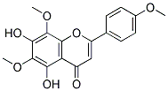 5,7-DIHYDROXY-4',6,8-TRIMETHOXYFLAVONE Struktur