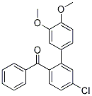 3',4'-DIMETHOXYPHENYL-4-CHLOROBENZOPHENONE Struktur