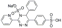 3-(2-PYRIDYL)-5,6-DIPHENYL-1,2,4-TRIAZINE-P,P'-DISULFONIC ACID MONOSODIUM SALT Struktur