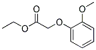 2-(O-METHOXYPHENOXY)-ACETIC ACID ETHYL ESTER Struktur