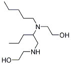 2-(N-AMYLAMINO)ETHANOL, [N-(HYDROXYETHYL)AMYLAMINE] Struktur