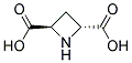 (2R,4R)-2,4-AZETIDINEDICARBOXYLIC ACID Struktur