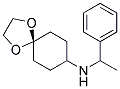 (S)-N-(1-PHENYLETHYL)-1,4-DIOXASPIRO[4.5]DECAN-8-AMINE Struktur