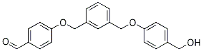 (4-[3-(4-FORMYL-PHENOXYMETHYL)-BENZYLOXY]-PHENYL)-METHANOL Struktur