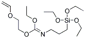 O-(VINYLOXYETHYL)-N-(TRIETHOXYSILYLPROPYL)URETHANE Struktur