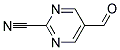 5-FORMYLPYRIMIDINE-2-CARBONITRILE Struktur