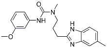 N'-(3-METHOXYPHENYL)-N-METHYL-N-[3-(5-METHYL-1H-BENZIMIDAZOL-2-YL)PROPYL]UREA Struktur