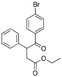 4-(4-BROMO-PHENYL)-4-OXO-3-PHENYL-BUTYRIC ACID ETHYL ESTER Struktur