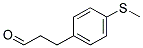 3-(4-METHYLSULFANYL-PHENYL)-PROPIONALDEHYDE Struktur