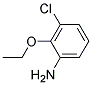 3-CHLORO-2-ETHOXYANILINE Struktur