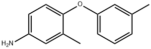 3-METHYL-4-(3-METHYLPHENOXY)ANILINE Struktur