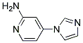 4-IMIDAZOL-1-YL-PYRIDIN-2-YLAMINE Struktur