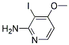 3-IODO-4-METHOXY-PYRIDIN-2-YLAMINE Struktur