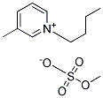 N-BUTYL-3-METHYLPYRIDINIUM METHYLSULFATE Struktur