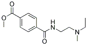 N-[2-(ETHYL-METHYL-AMINO)-ETHYL]-TETREPHTHALAMIC ACID METHYL ESTER Struktur