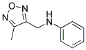 N-((4-METHYL-1,2,5-OXADIAZOL-3-YL)METHYL)ANILINE Struktur