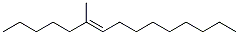 6-METHYL PENTADEC-6-ENE Struktur