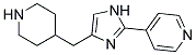 4-(4-PIPERIDIN-4-YLMETHYLIMIDAZOL-2-YL)PYRIDINE Struktur