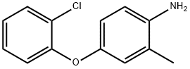 4-(2-CHLOROPHENOXY)-2-METHYLANILINE Struktur