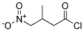 3-METHYL-4-NITRO-BUTYRYL CHLORIDE Struktur