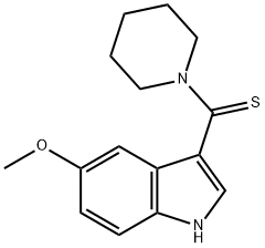 (5-METHOXY-1H-INDOL-3-YL)(PIPERIDINO)METHANETHIONE price.