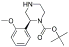 (S)-2-(2-METHOXY-PHENYL)-PIPERAZINE-1-CARBOXYLIC ACID TERT-BUTYL ESTER Struktur