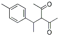 3-(1-P-TOLYL-ETHYL)-PENTANE-2,4-DIONE Struktur