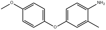 4-(4-METHOXYPHENOXY)-2-METHYLANILINE Struktur