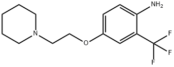 4-[2-(1-PIPERIDINYL)ETHOXY]-2-(TRIFLUOROMETHYL)-PHENYLAMINE price.