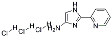 2-PYRIDIN-2-YL-1H-IMIDAZOL-4-YLAMINE 3HCL Struktur