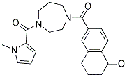 6-((4-[(1-METHYL-1H-PYRROL-2-YL)CARBONYL]-1,4-DIAZEPAN-1-YL)CARBONYL)-3,4-DIHYDRONAPHTHALEN-1(2H)-ONE Struktur