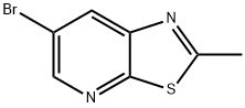 6-BROMO-2-METHYL-THIAZOLO[5,4-B]PYRIDINE Struktur