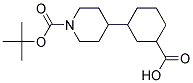 3-(1-(TERT-BUTOXYCARBONYL)PIPERIDIN-4-YL)CYCLOHEXANECARBOXYLIC ACID Struktur