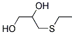 3-ETHYLTHIO-1,2-PROPANEDIOL Struktur