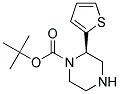 (R)-2-THIOPHEN-2-YL-PIPERAZINE-1-CARBOXYLIC ACID TERT-BUTYL ESTER Struktur