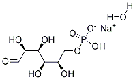 D-MANNOSE-6-PHOSPHATE MONOSODIUM SALT MONOHYDRATE Struktur