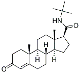 N-T-BUTYL-4-ANDROSTEN-3-ONE-17BETA-CARBOXAMIDE Struktur