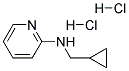 CYCLOPROPYLMETHYL-PYRIDIN-2-YL-AMINE DIHYDROCHLORIDE Struktur