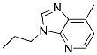 7-METHYL-3-PROPYL-3H-IMIDAZO[4,5-B]PYRIDINE Struktur