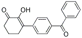 3-(4-BENZOYL-PHENYL)-2-HYDROXY-CYCLOHEX-2-ENONE Struktur