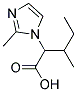 3-METHYL-2-(2-METHYL-IMIDAZOL-1-YL)-PENTANOIC ACID Struktur