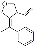 3-[1-PHENYL-ETH-(E)-YLIDENE]-4-VINYL-TETRAHYDRO-FURAN Struktur