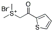 DIMETHYL[2-OXO-2-(2-THIENYL)ETHYL]SULFONIUM BROMIDE Struktur