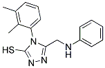 5-(ANILINOMETHYL)-4-(2,3-DIMETHYLPHENYL)-4H-1,2,4-TRIAZOLE-3-THIOL Struktur