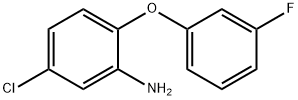 5-CHLORO-2-(3-FLUOROPHENOXY)ANILINE Struktur