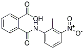 N-(2-METHYL-3-NITRO-PHENYL)-PHTHALAMIC ACID Struktur