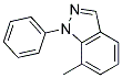 7-METHYL-1-PHENYL-1H-INDAZOLE Struktur