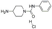 4-AMINO-N-PHENYLPIPERIDINE-1-CARBOXAMIDE HYDROCHLORIDE Struktur