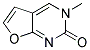 3-METHYL-3H-FURO[2,3-D]PYRIMIDIN-2-ONE Struktur